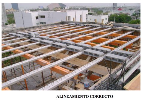 SISTEMAS PREFABRICADOS Reporte De Obra Con El Sistema Vigueta