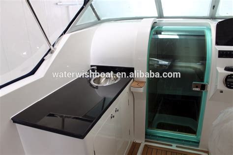 Waterwish Qd Fiberglass Cabin Cruiser Boat High Quality Waterwish