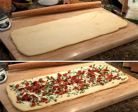 Pane Bianco With Tomatoes Basil And Garlic Recipe Lanas Cooking