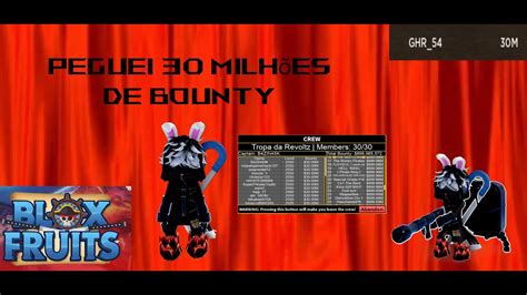 Peguei Os Milhoes De Bounty No Blox Fruits Skill Youtube