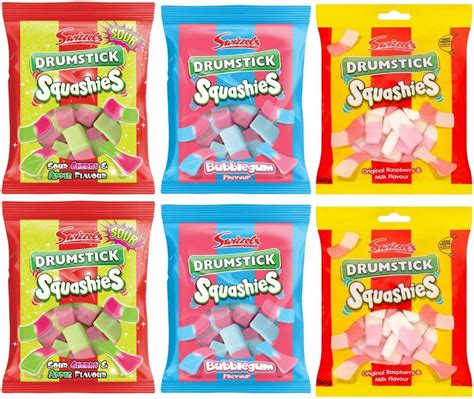 Squashies Sweet Party Bundle Packs X G Each Drumstick Squashies