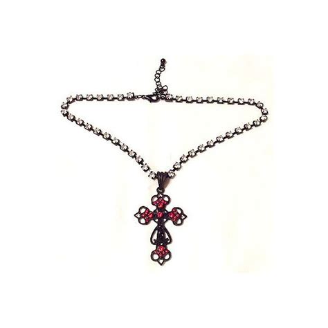 Gothic Neckalces Gothic Cross Chokers Goth Necklaces Punk Rock