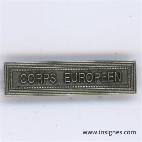 Agrafe Pour M Daille No Barrette Corps Europeen Insignes