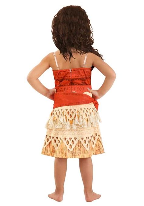 Girls Deluxe Disney Moana Toddler Costume Disney Costumes