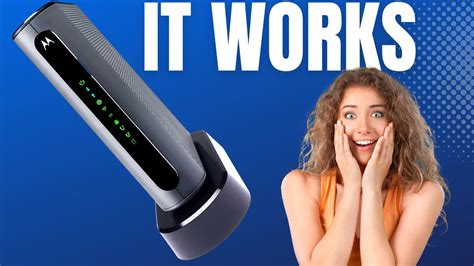 Motorola MT7711 24X8 Cable Modem Router Unboxing Set-Up - YouTube