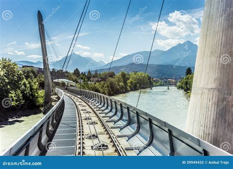 Bergbahnen Innsbrucker Nordkette In Österreich Stockfoto Bild 39949432