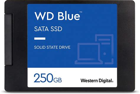 Western Digital 250GB WD Blue 3D NAND Internal PC SSD SATA III 6 Gb S