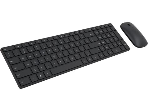 Microsoft Designer Bluetooth Desktop Keyboard and Mouse - Black. Utra ...
