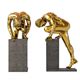 Deco Object Nude Man Stand Bronze By Sheff Docean