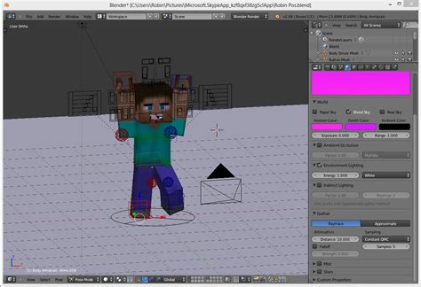 How to Make Minecraft 3D Characters with Blender!