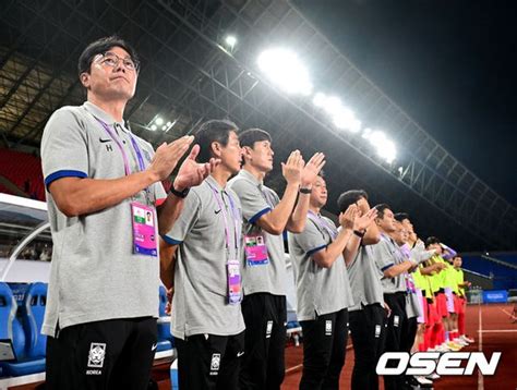 사진 아시안게임 3연패 노리는 남자축구 황선홍호 네이트 스포츠