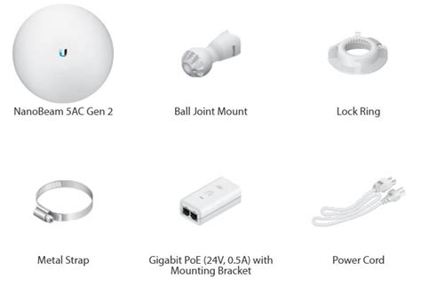 Thiết Bị Thu Phát WiFi NanoBeam 5AC Gen2 Chính Hãng, Giá Tốt