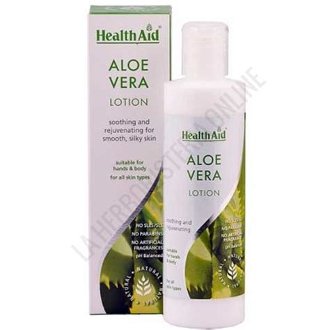 Loción Aloe Vera cuerpo y manos Healh Aid 250 ml HEALTH AID