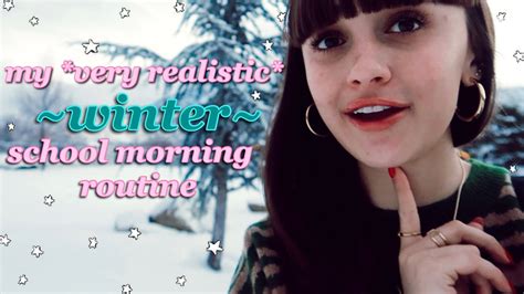 My Winter School Morning Routine Vlogmas Day Youtube