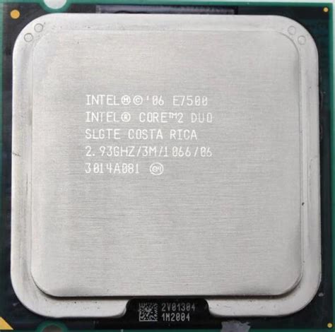 Intel Core 2 Duo E7500 2.93GHz 3MB 1066MHz LGA775 65W 保測 | 露天市集 | 全台最大的 ...