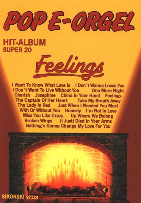 Pop E Orgel Hit Album Super Feelings Im Stretta Noten Shop Kaufen