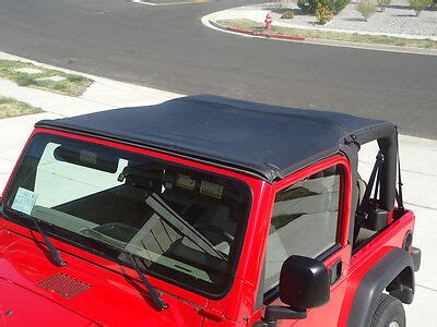 1997 2006 Wrangler TJ Safari Extended Bikini Bimini Top In Black EBay UK