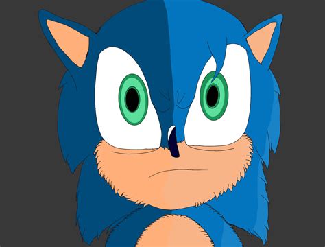 Sonic Shocked And Angry By Kthorhfb On Deviantart