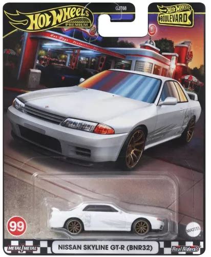 HOT WHEELS PREMIUM BOULEVARD MASINUTA METALICA NISSAN SKYLINE GT R SCARA 1 64 Cel Ro