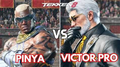 Tekken Pinya Raven Vs Victor Victor Pro High Level Gameplay