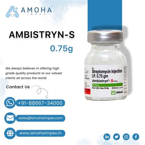 Streptomycin Injection At Best Price In India