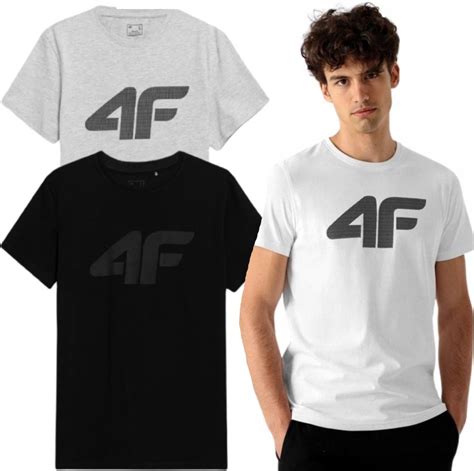 4F KOSZULKI Koszulka Męska T SHIRT Zestaw 3 PAK 13458517949 Allegro pl