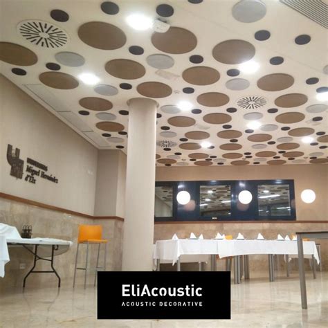 EliAcoustic Circle Pure Es Nuestro Panel Circular Con Acabado En Varios