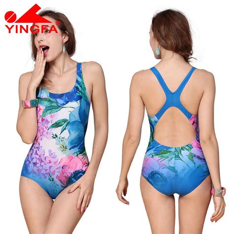 Yingfa 2017 New Sexy Sport Suits One Piece Swimsuits Swimwear Women