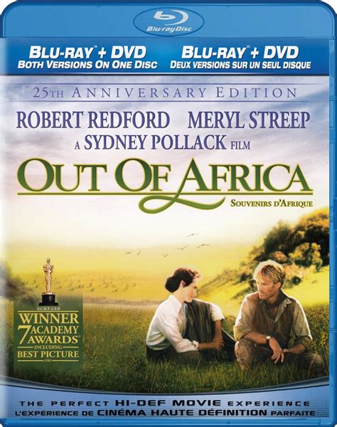 Out Of Africa Blu Ray Meryl Streep Redford Robert