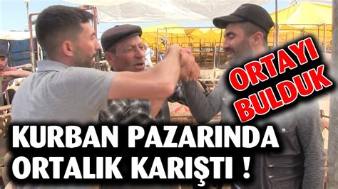 Kurban Pazarinda Ortam Gerg N Orta Yolu Bulduk Kol Koparan