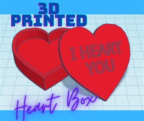 February Makerlab Event 3d Printed Heart Box Steamwhiz The Stem