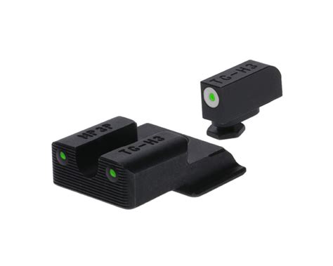 Truglo Tritium Pro Sight Set Sandw Ez 380 Greenwhite