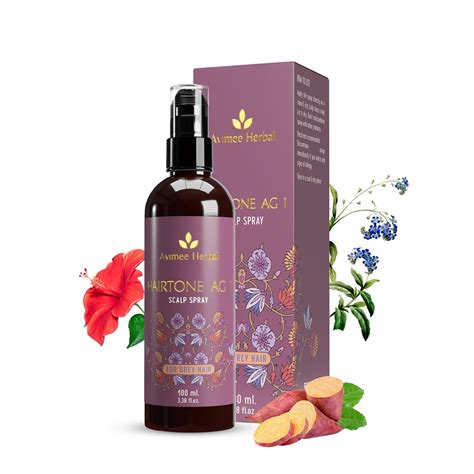 Buy Avimee Herbal Hairtone AG1 Scalp Spray | With Indigo, Henna, Beet