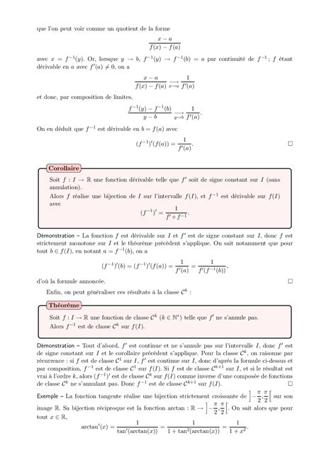 D Rivation Et Int Gration Des Fonctions De R Dans K Cours Alloschool