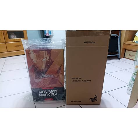二手 Hot Toys MMS300D11 復仇者聯盟 鋼鐵人 馬克45 MMS300 蝦皮購物