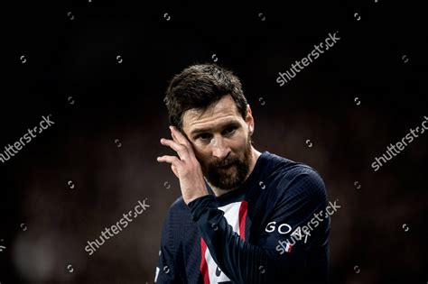 Leo Lionel Messi Champions League 20222023 Editorial Stock Photo ...