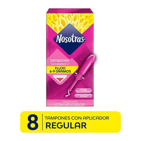 Tampones Nosotras Regular Con Aplicador Un Inkafarma