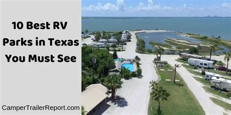 10 Best RV Parks in Texas You Must See