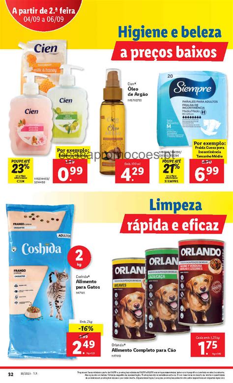 Antevisão Folheto LIDL Higiene e Beleza Promoções 4 setembro a 6