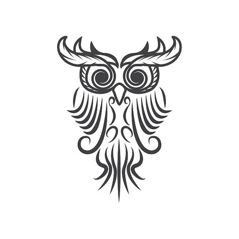 Tribal owl Vector | Premium Download