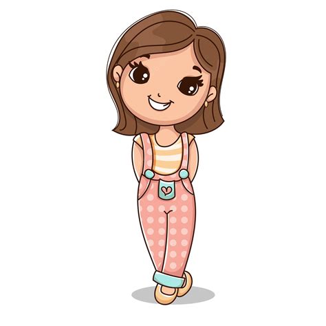 Girl Cartoons Clip Art Library