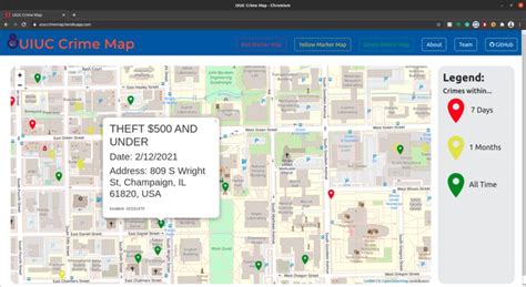 UIUC Crime Map | Devpost