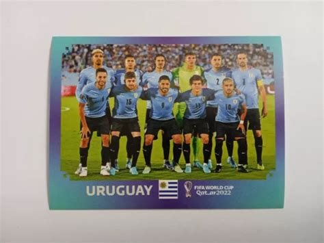 FIGURINA PANINI FIFA World Cup Qatar 2022 Team Uruguay Uru 1 Con Velina