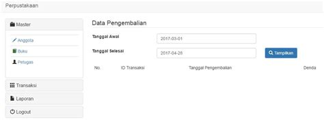 Program Sistem Informasi Perpustakaan Php Redirect Responselasopa