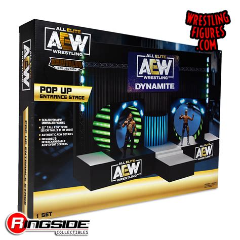 Aew Entrance Stage Pop Up By Jazwares