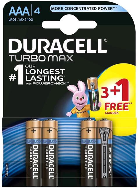 Fotogalerie Duracell Turbo Max Aaa Ks Alkalick Baterie