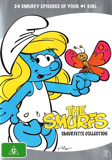 The Smurfs Smurfette Collection Non Uk Non Eur Format Pal Region