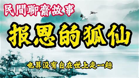 民间聊斋故事：报恩的狐仙 民間故事 古代奇案懸案 民間故事合集 Youtube