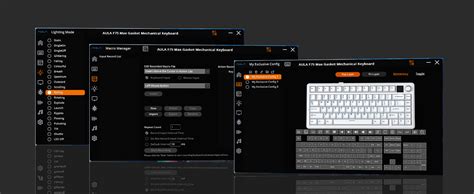 EPOMAKER X Aula F75 MAX Tri Mode Wireless Gaming Keyboard TFT Screen Knob Hot Swappable 2
