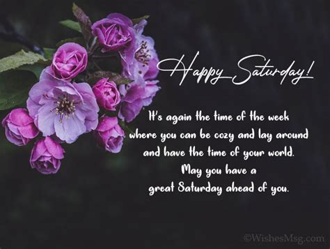 70+ Happy Saturday Wishes and Morning Greetings | WishesMsg